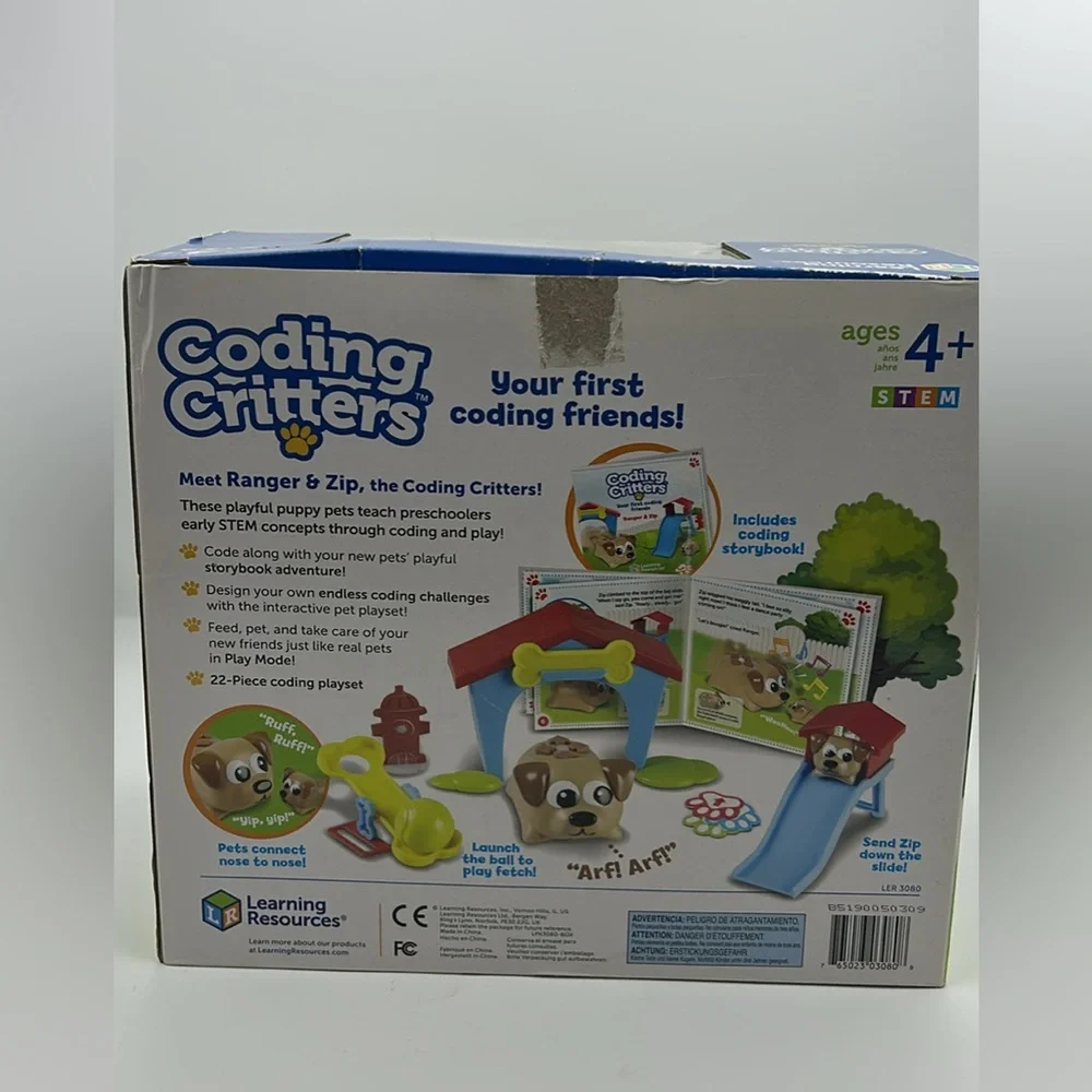 Learning Resources Coding Critters Ranger & Zip - Tan - Picture 3 of 5